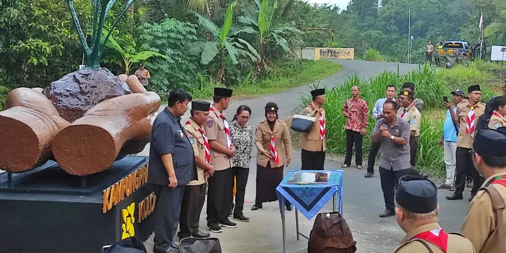 Bupati Kulon Progo Hadiri Pembukaan Perkemahan Wirakarya DIY 2025 dan Resmikan Monumen Kampung Pramuka Sokorojo