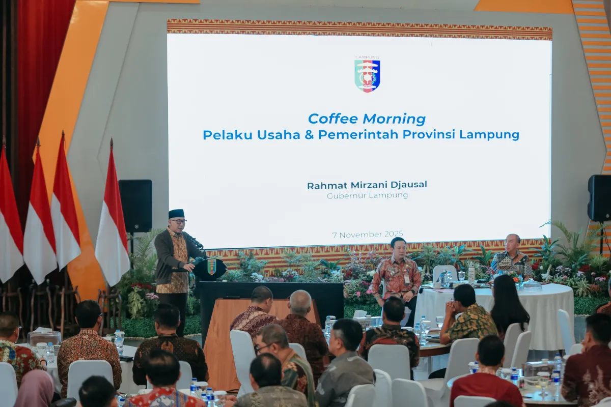 Gubernur Lampung Buka Dialog dengan Pelaku Usaha, Tekankan Reformasi Birokrasi dan Hilirisasi Pertanian
