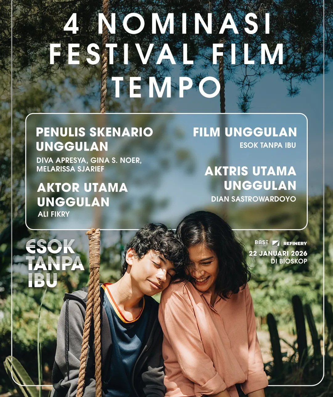 Film "Esok Tanpa Ibu (Mothernet)" Masuk 4 Nominasi Festival Film Tempo 2025