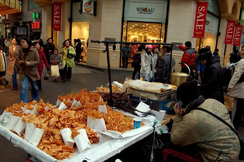 Lima Street Food Myeongdong di Bawah 5.000 Won, dari Bungeoppang hingga Korean Hot Dog