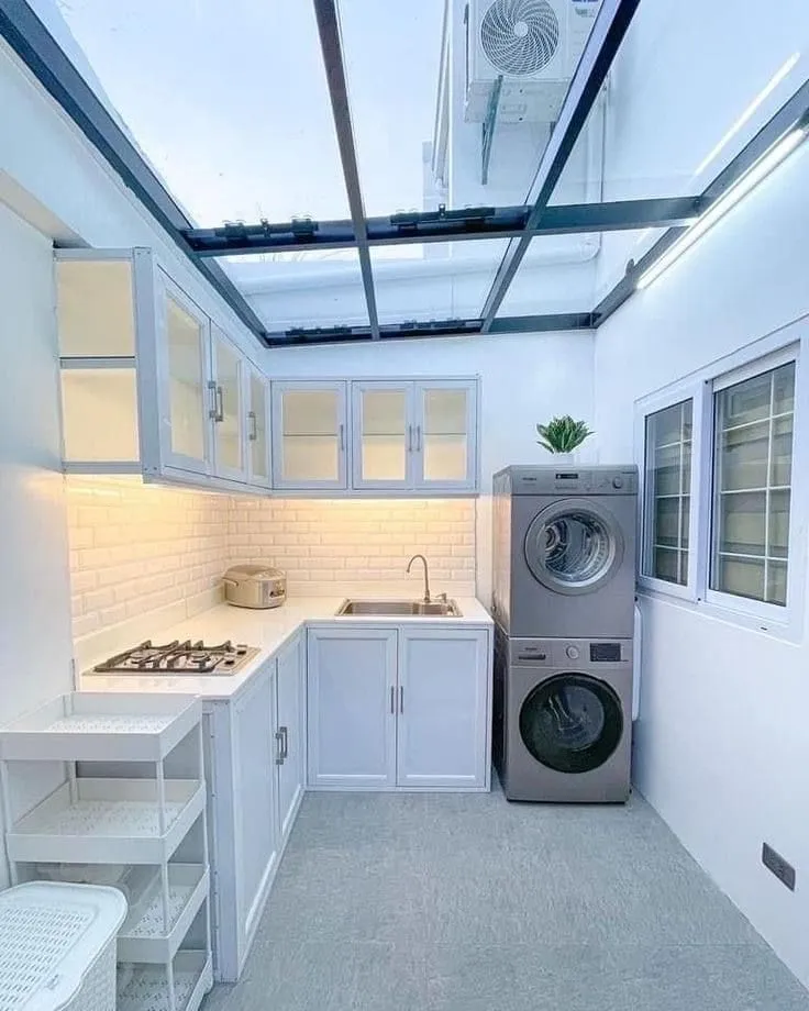 Inspirasi Desain Dapur dan Area Cuci Minimalis untuk Rumah Modern yang Fungsional dan Estetis