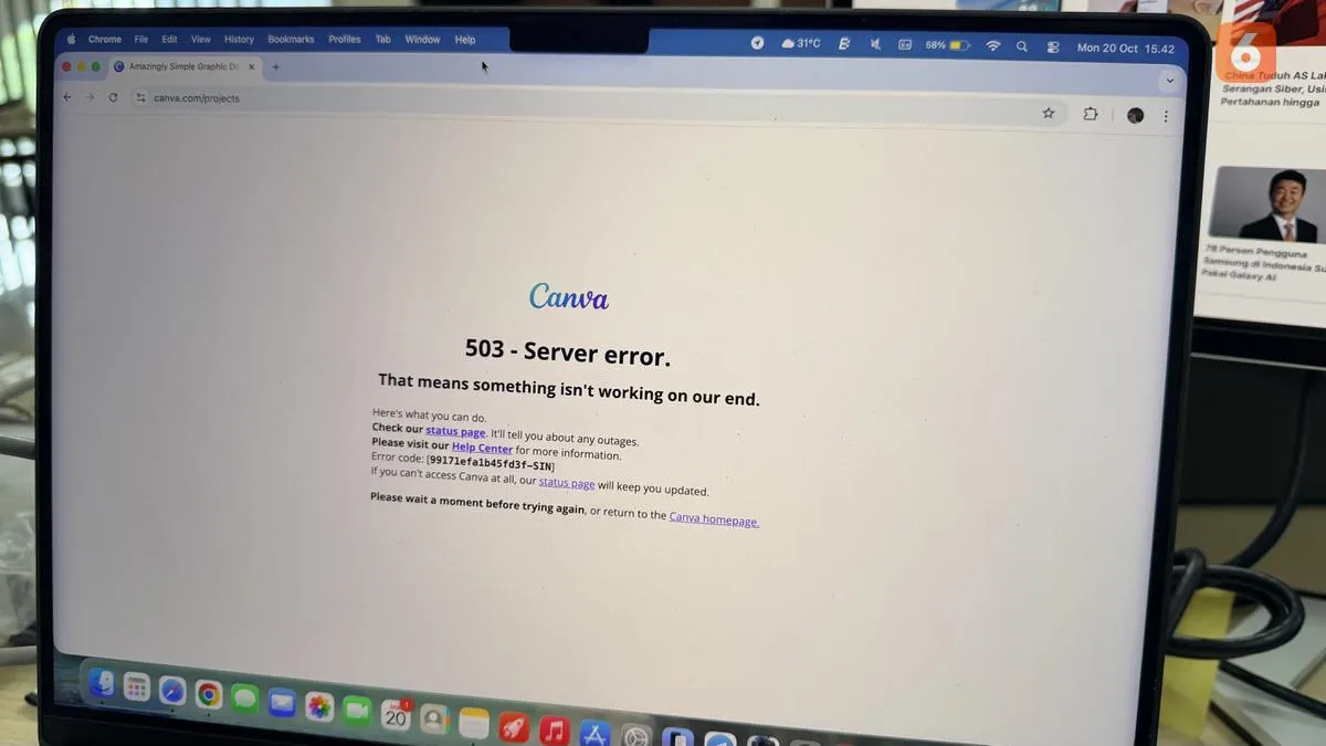 Canva Sempat Down Global, Meta Tambah Kontrol Orang Tua untuk Akun Remaja, dan China Tuding AS Lakukan Serangan Siber