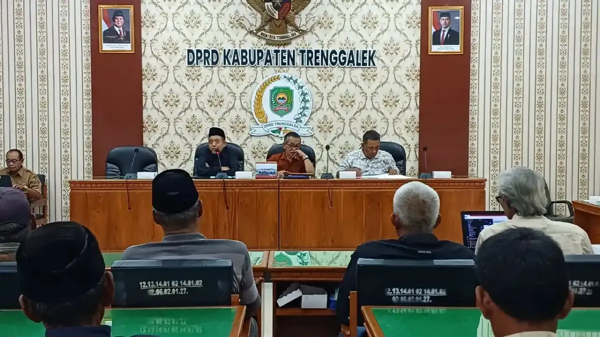 Hearing DPRD Trenggalek soal Konflik Tambang Galian C Ngentrong Berakhir Tanpa Kesepakatan