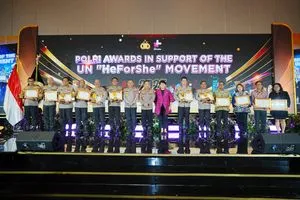 Kapolri Tegaskan Komitmen Polri Dukung Kesetaraan Gender dalam Gerakan HeForShe UN Women