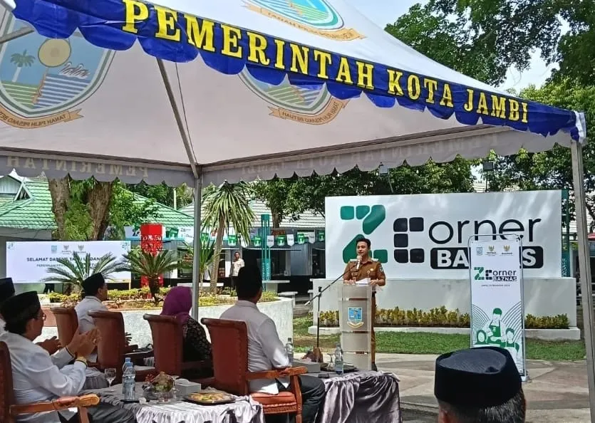 Z Corner Resmi Dibuka di Taman Banjuran Budaya, Diharapkan Dorong UMKM Kuliner Kota Jambi