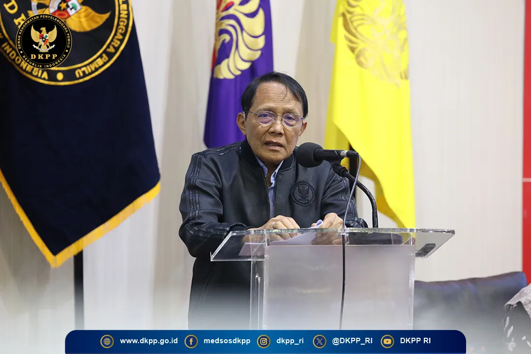 Anggota DKPP J. Kristiadi Ingatkan Penyelenggara Pemilu Harus Tampil Apa Adanya dan Menjaga Kejujuran