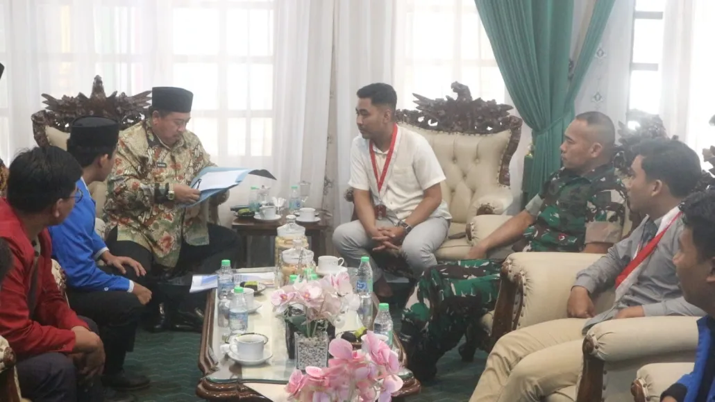 Dandim 0814/Jombang Hadiri Audiensi dengan Aliansi Cipayung Plus di Pendopo Kabupaten