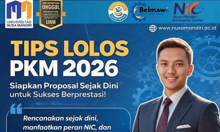 Universitas Nusa Mandiri Dorong Mahasiswa Persiapkan PKM 2026 Lewat Pendampingan NIC