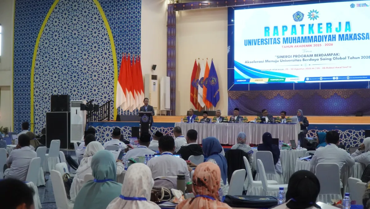 Raker Unismuh Makassar Bahas 162 Indikator Kinerja untuk Akselerasi Daya Saing Global 2028