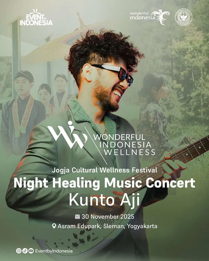 Healing Music Concert Wonderful Indonesia Wellness 2025 Digelar di Yogyakarta, 30 November