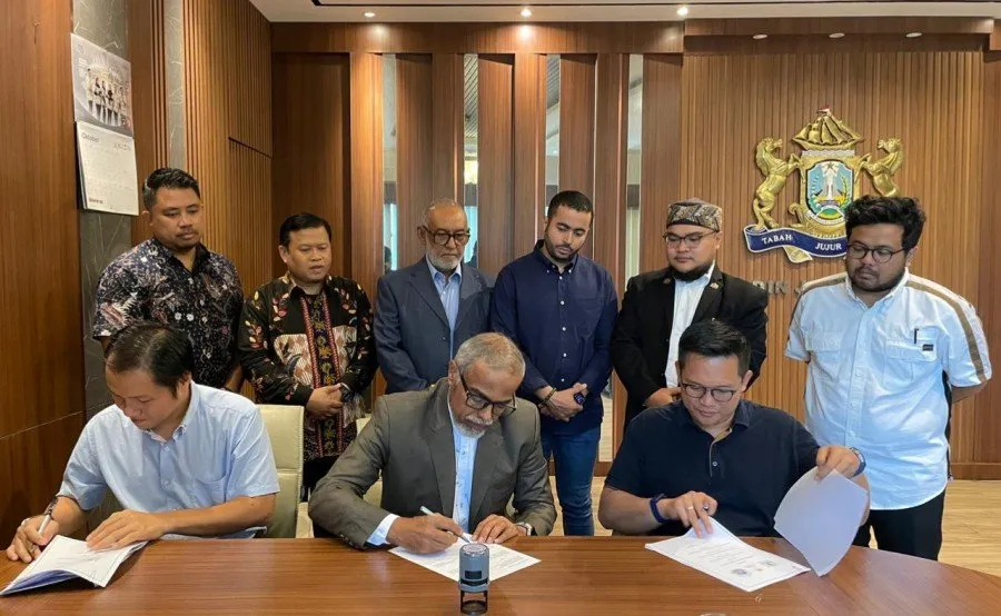 Kadin Surabaya dan HIPMI Surabaya Teken MoU dengan Kadin Wadi Hadramaut dan Sahara, Bidik Rempah hingga Logistik