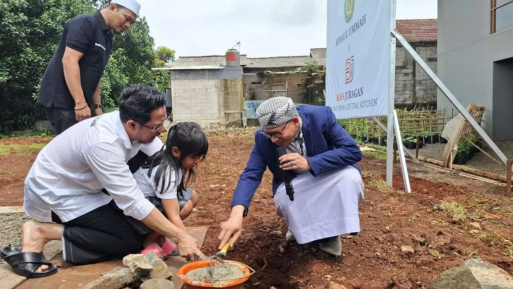 BOSS JURAGAN Mulai Bangun Central Kitchen dan Laboratorium di Depok, Berlokasi di Lingkungan Pesantren