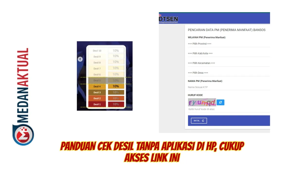 Cara Cek Desil Tanpa Aplikasi Lewat Situs Cek Bansos Kemensos untuk Tahap 1 2026