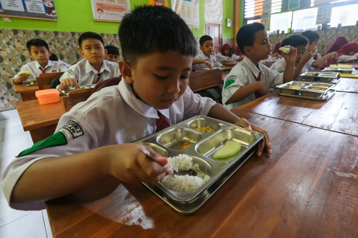 Pemerintah Jadikan Program Makan Bergizi Gratis Pilar Penguatan SDM dan Ketahanan Nasional
