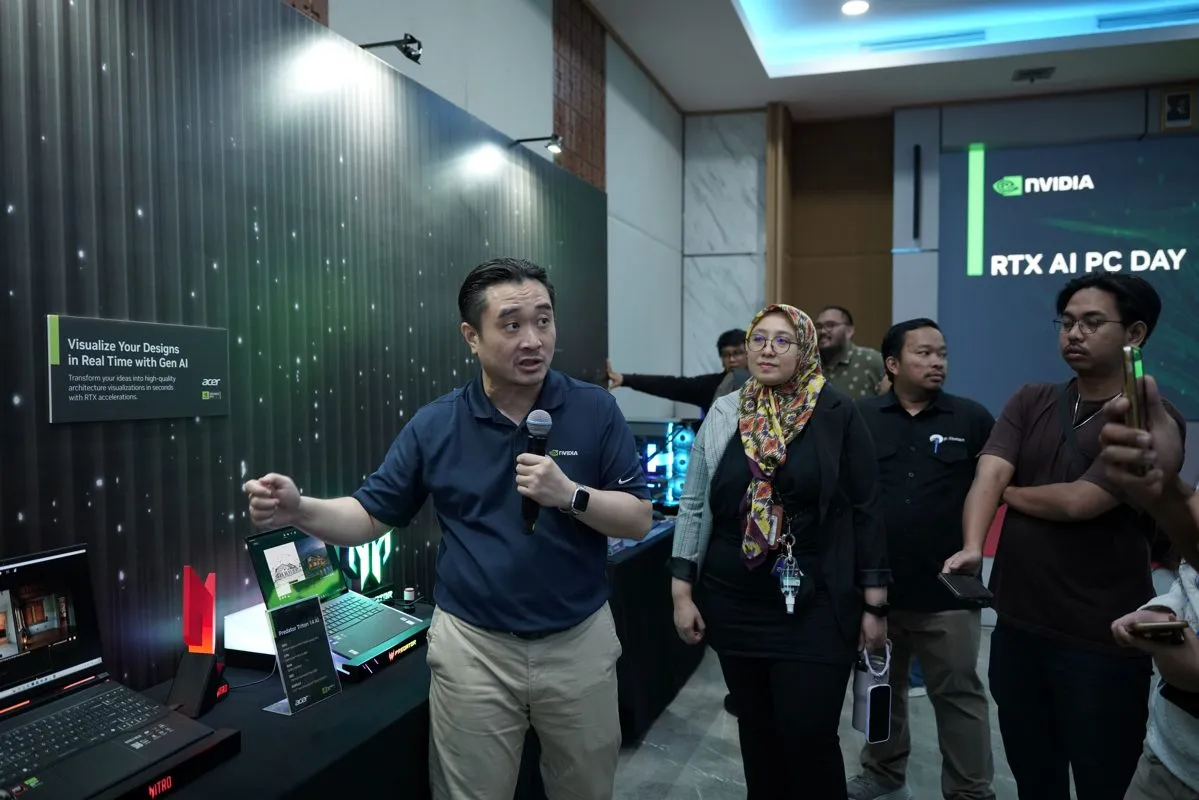 NVIDIA Gelar RTX AI PC Day di Batam dan Padang, Dorong Literasi AI Kampus Lewat GeForce RTX 50 Series