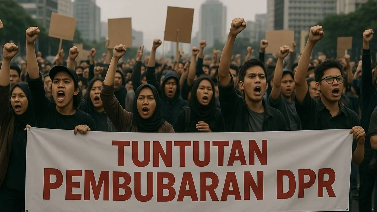 Tuntutan Pembubaran DPR Menguat di Tengah Krisis Kepercayaan Publik