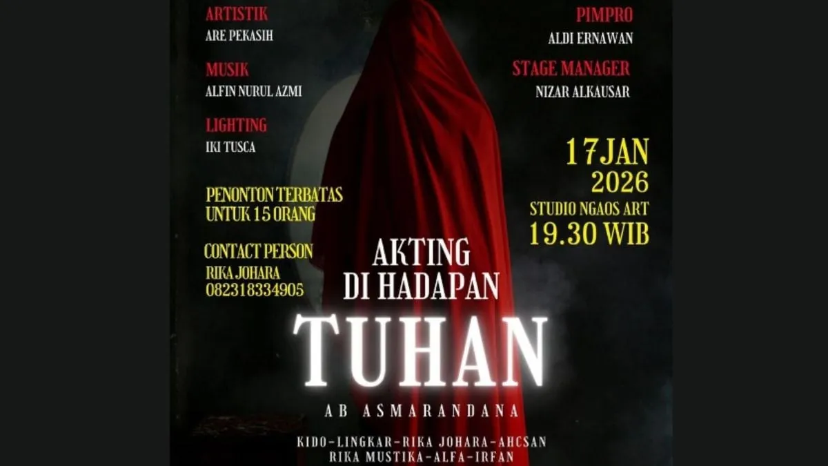 Latihan Teater ‘Akting di Hadapan Tuhan’ di Tasikmalaya: Post-Dramatic, Menolak Peran, dan Mengusik Negara serta Warga