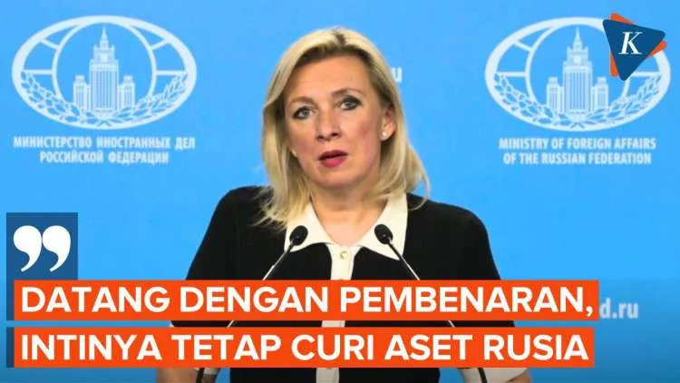 Rusia Tuduh Uni Eropa ‘Mencuri’ Aset Moskwa yang Dibekukan untuk Biayai Ukraina