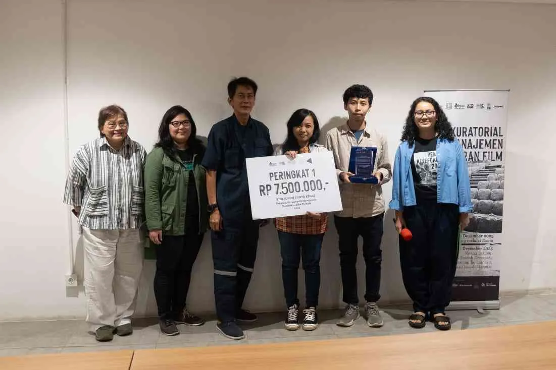 Komunitas KOMiK Raih Juara Pertama Kelas Kuratorial dan Manajemen Pemutaran Film Kineforum