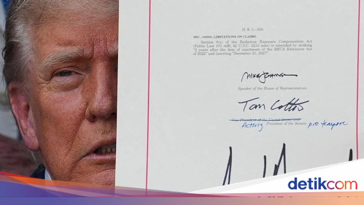 Trump Teken One Big Beautiful Bill Act, Paket Besar UU Pajak dan Belanja AS