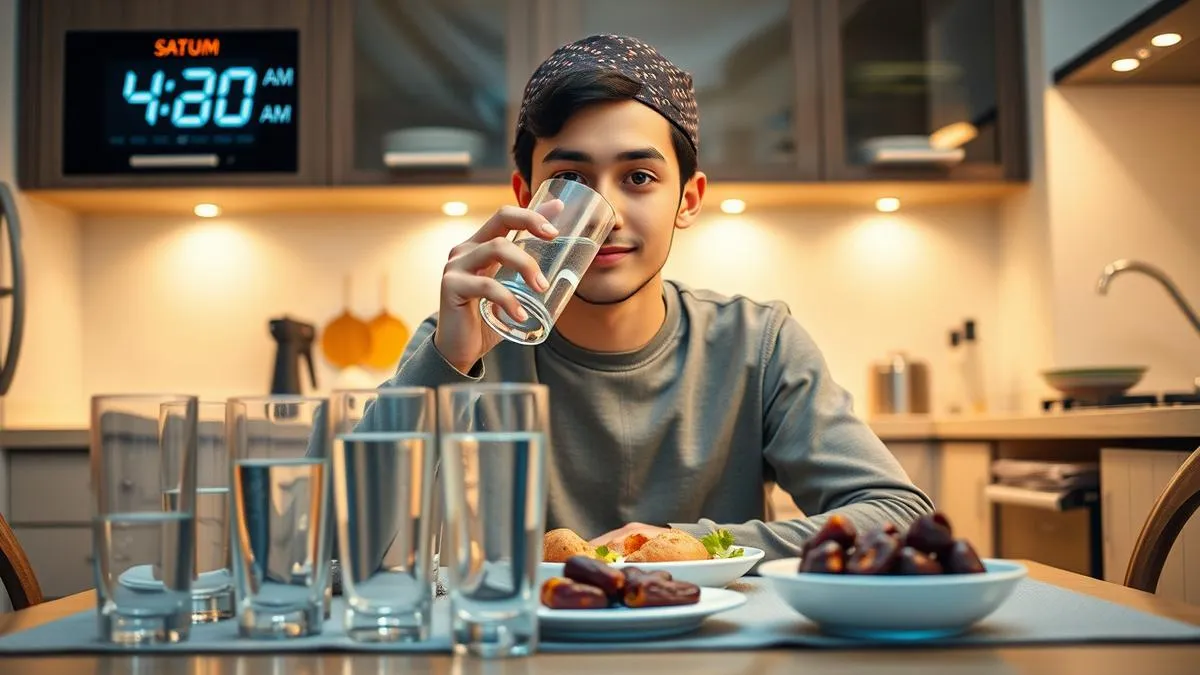 Cara Mengurangi Rasa Haus dan Mencegah Dehidrasi Selama Puasa Ramadan