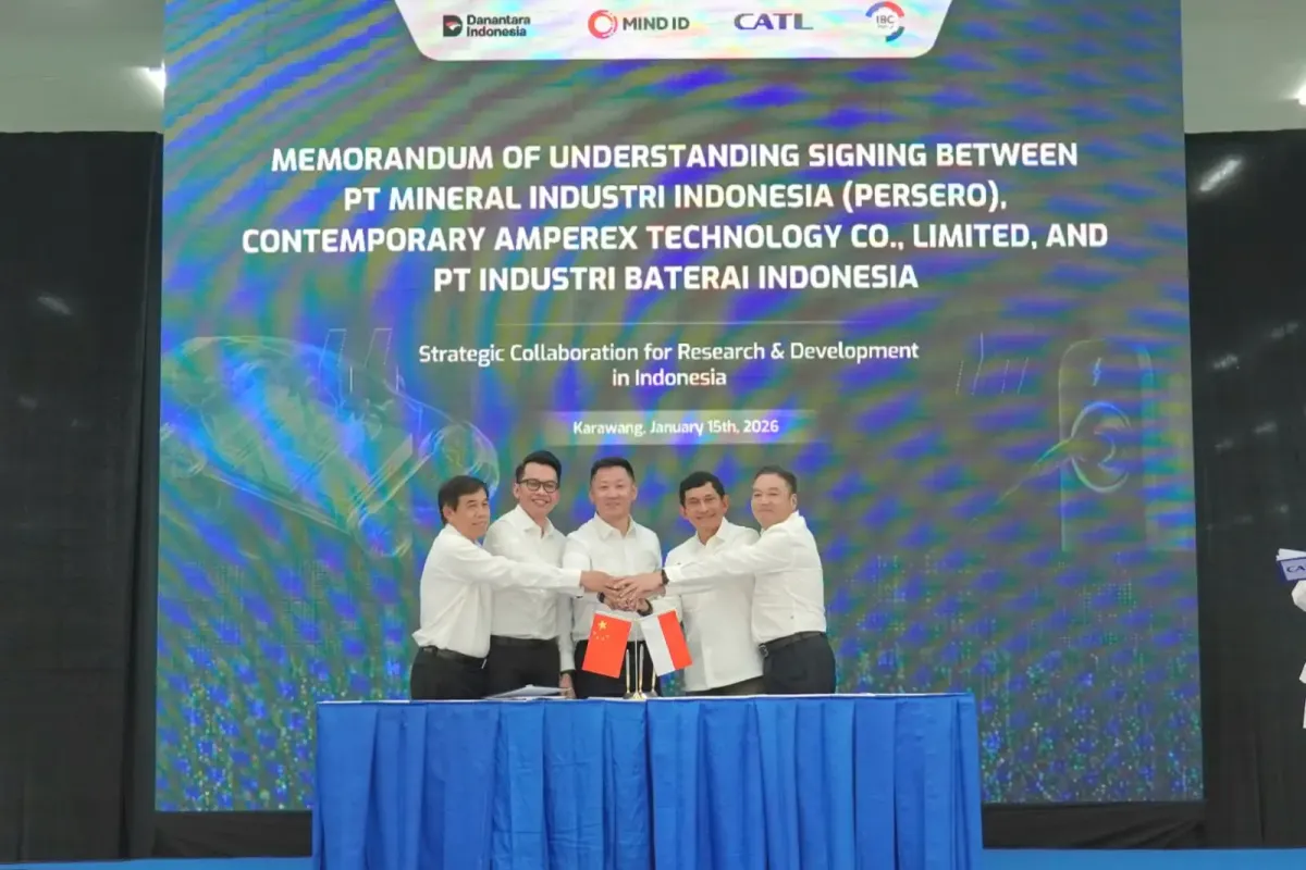 Instalasi Pabrik Baterai CATIB di Karawang Selesai, Operasi Komersial Ditargetkan Akhir 2026