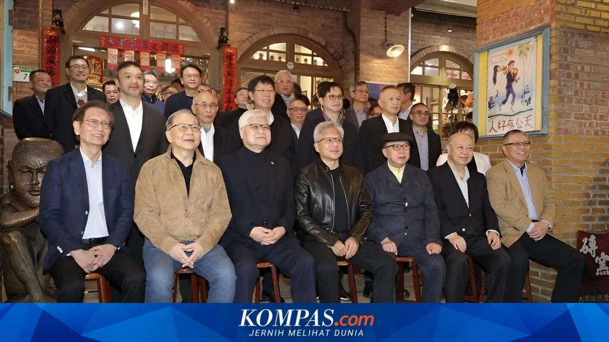 Jensen Huang Gelar “Makan Malam Triliunan Dollar” di Taiwan, Dorong Pemasok Tingkatkan Produksi untuk Kebutuhan AI