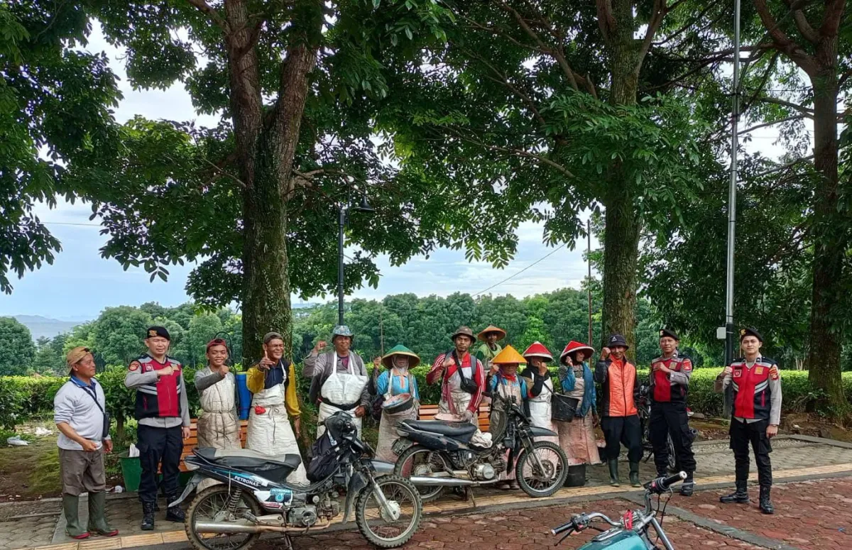 Polres Pagar Alam Gelar Patroli Presisi di Kawasan Wisata Saat Hari Libur