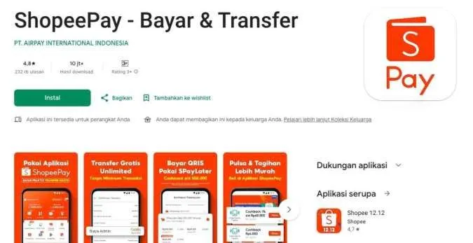 Panduan Bayar Virtual Account Bank Gratis Biaya Admin Lewat ShopeePay