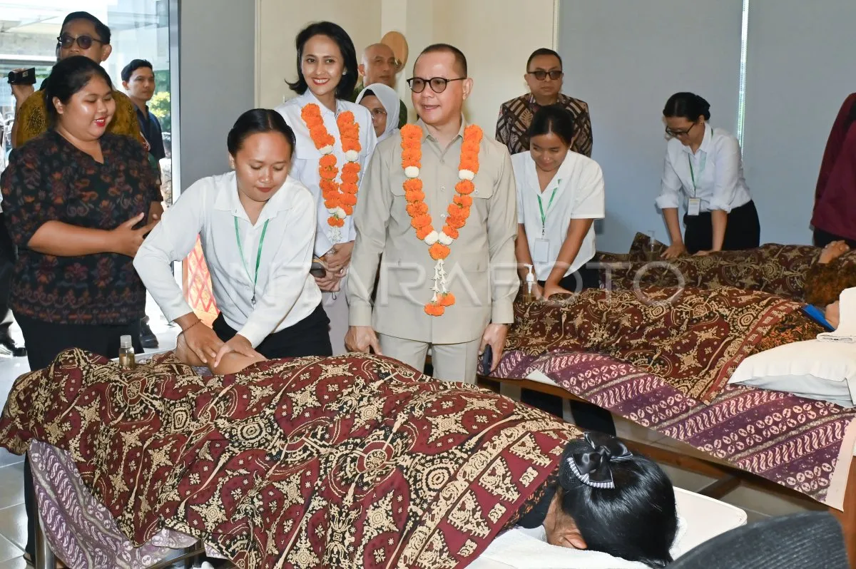 Menteri dan Wamen P2MI Tinjau Pelatihan Wellness Therapist di Denpasar