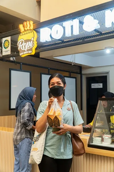ROPI Roti & Kopi Ikut IFBO 2025 di ICE BSD, Tawarkan Program Modal 100% untuk Mitra Terpilih