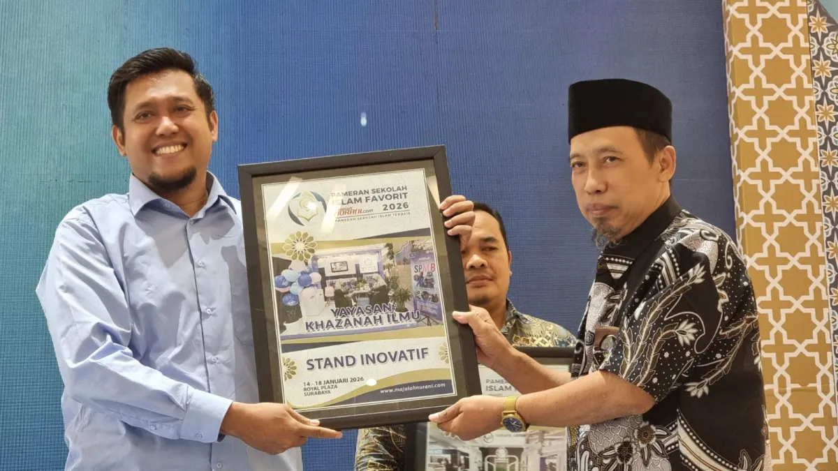 Yayasan Khazanah Ilmu Raih Penghargaan Stand Inovatif di Pameran Sekolah Islam Favorit 2026