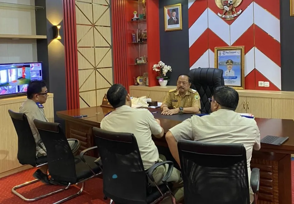 Pemda dan Kantah Sanggau Perkuat Koordinasi Sinkronisasi Kebijakan Pertanahan