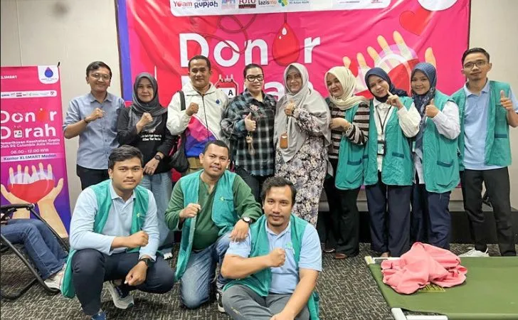 Karyawan XLSMART Gelar Donor Darah dan Pemeriksaan Kesehatan Gratis di Medan