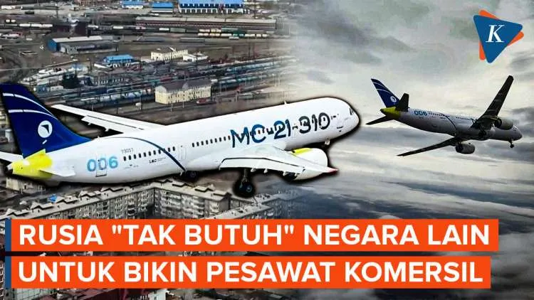 UAC Uji Terbang MS-21 di Irkutsk, Pesawat Komersial Rusia dengan Komponen Produksi Dalam Negeri