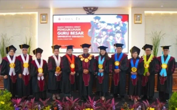 Ubaya Kukuhkan 10 Guru Besar Baru untuk Perkuat Riset dan Inovasi Kampus