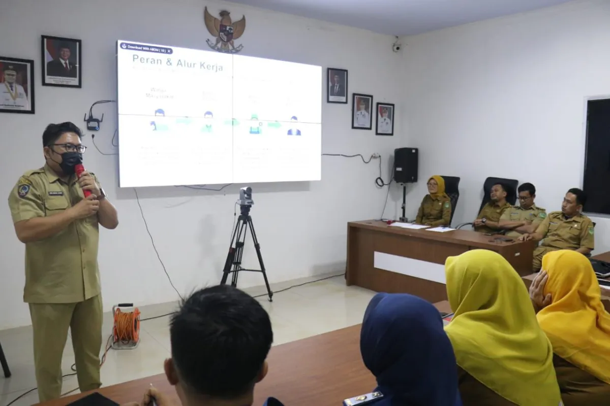 Dishub Luwu Timur Ikuti Sosialisasi dan Simulasi Aplikasi Pengaduan “Lapor Pak Bupati”
