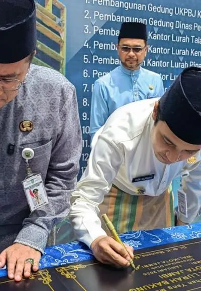 Wali Kota Jambi Resmikan 13 Infrastruktur Layanan Publik di Berbagai Sektor