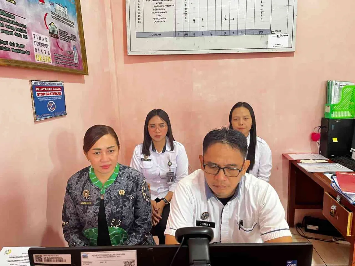 Lapas Perempuan Manado Ikuti Arahan Ditjenpas soal Program Pendidikan Kesetaraan bagi Warga Binaan