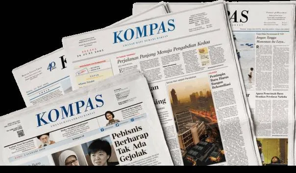 Kompas Peringkat Kelima Surat Kabar Terpopuler Dunia Versi 4imn pada 2019