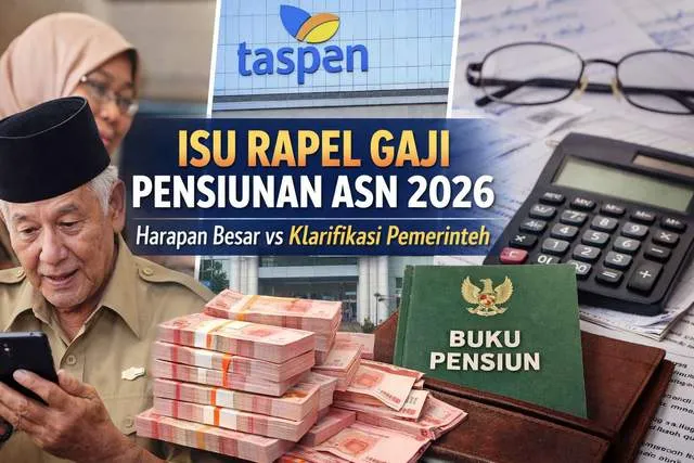 Isu Rapel Gaji Pensiunan ASN 2026 Ramai di Medsos, Pemerintah Tegaskan Belum Ada Kebijakan Resmi