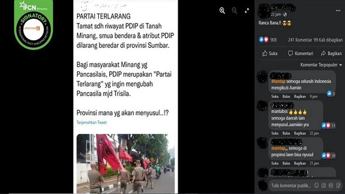 Deretan Hoaks soal Peristiwa di Sumatera Beredar di Medsos, dari Isu Bencana hingga Politik