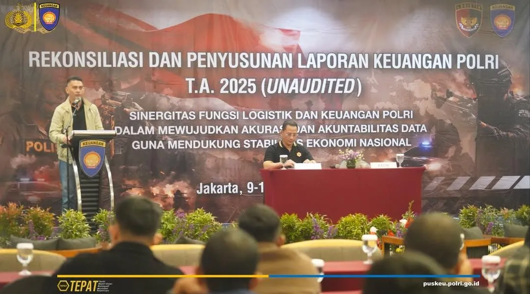 Puskeu Polri Gelar Penyusunan Laporan Keuangan 2025 Unaudited di Jakarta