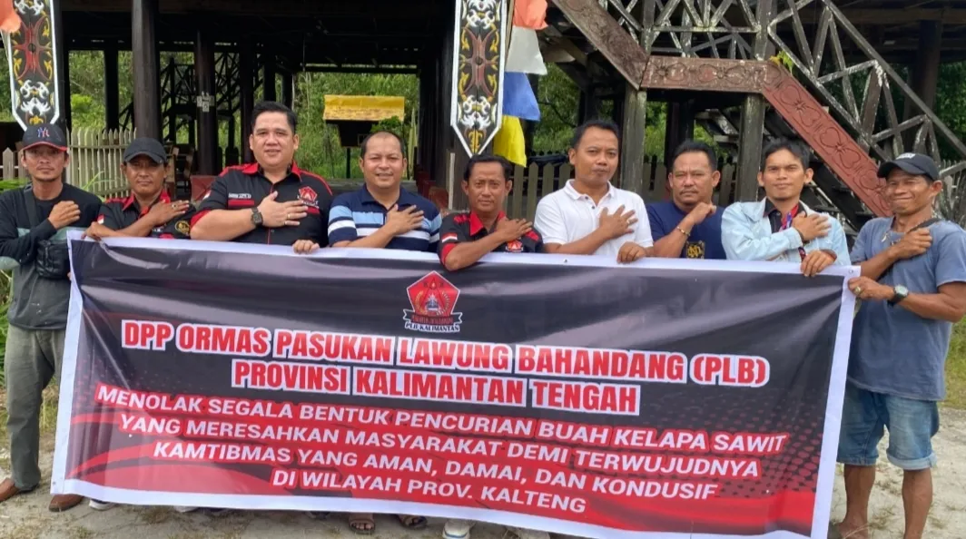 DPP Ormas PLB Kalteng Tegas Menolak Pencurian Buah Sawit