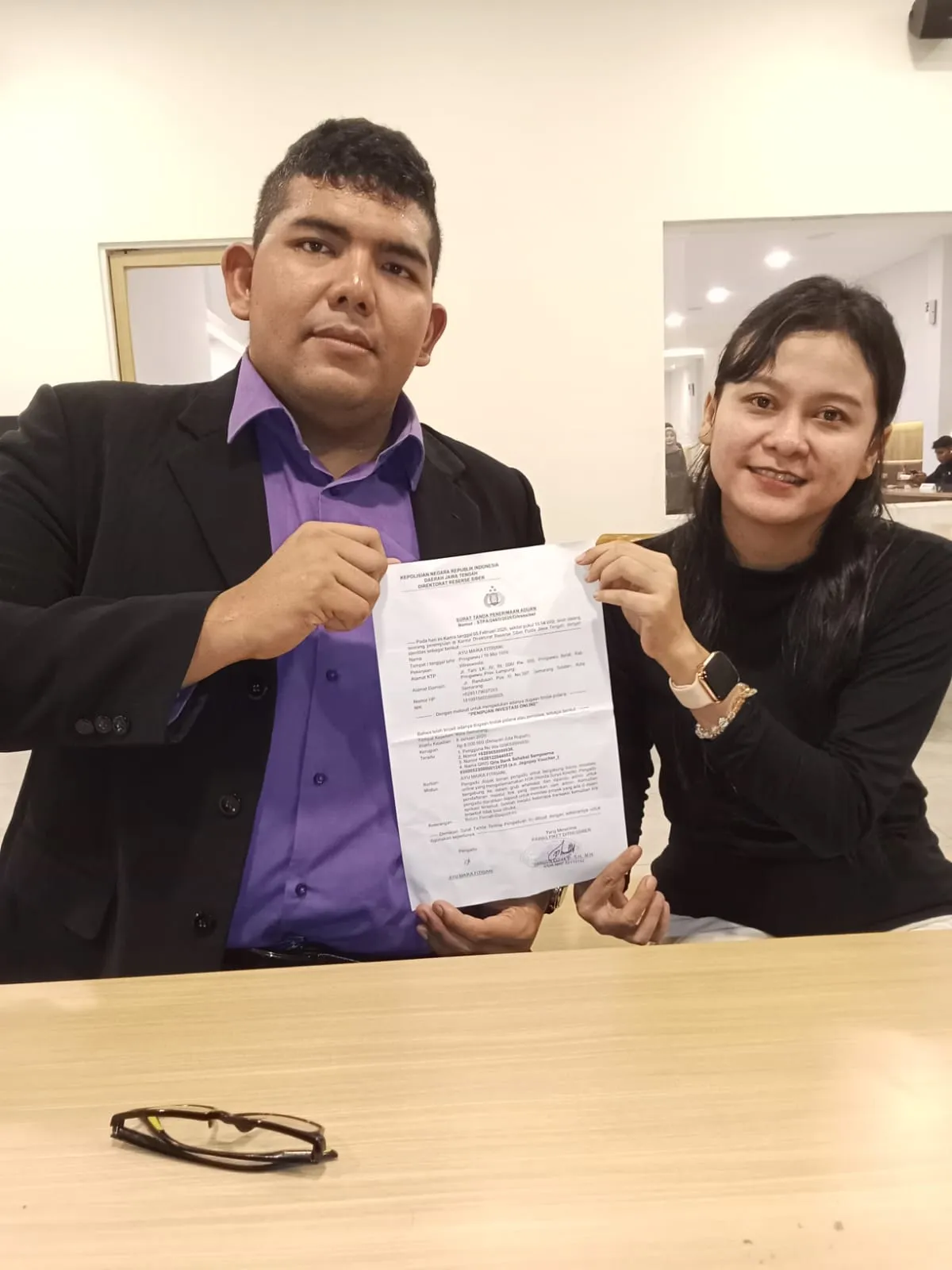 Dugaan Penipuan Investasi Bodong Berkedok Aplikasi Honda Surya Kinetik Mencuat di Semarang