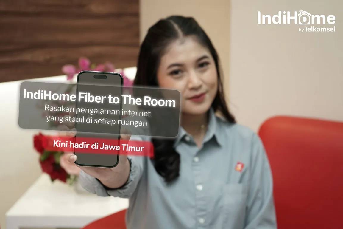 IndiHome Perkenalkan Fiber to The Room di Jawa Timur untuk Perluas Internet Stabil Tanpa Blank Spot