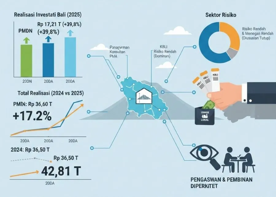 Pemprov Bali Usulkan Penutupan Tujuh KBLI untuk Investor Asing, Baru Satu Disetujui