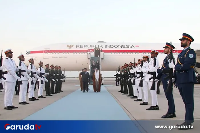 Presiden Prabowo Tiba di Abu Dhabi, Dijadwalkan Bertemu Presiden PEA MBZ