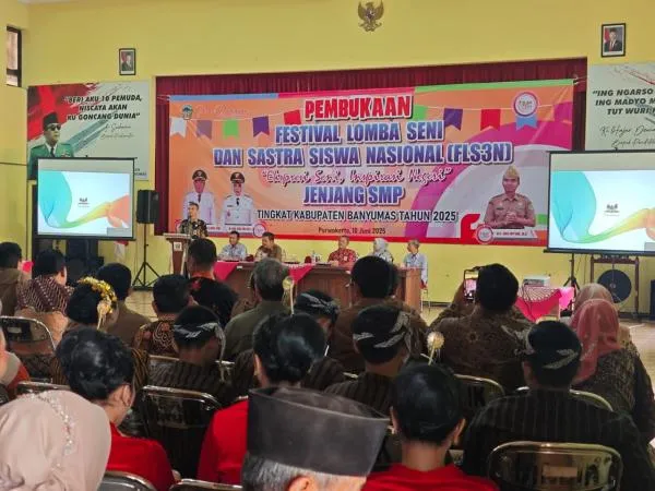 Dindik Banyumas Dorong FLS2N SMP Jadi Ajang Pengembangan Talenta Seni dan Sastra