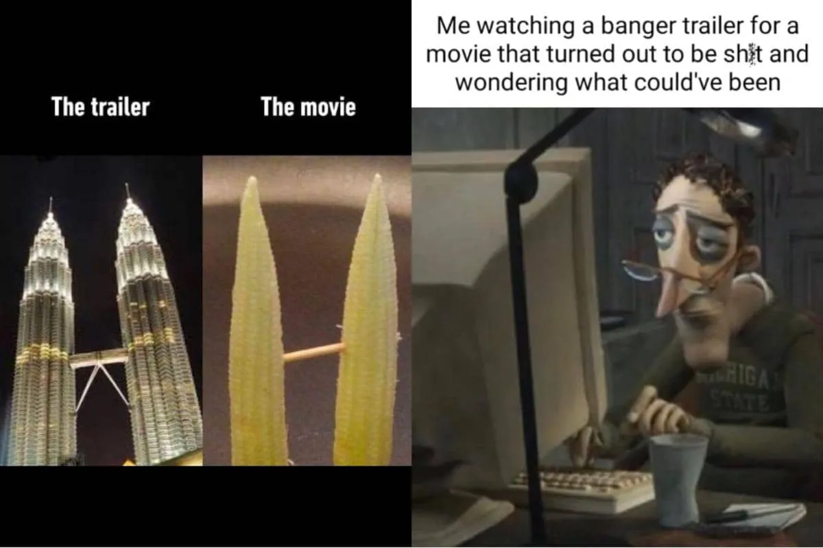 Deretan Meme tentang Trailer Film yang Dianggap Lebih Bagus dari Filmnya